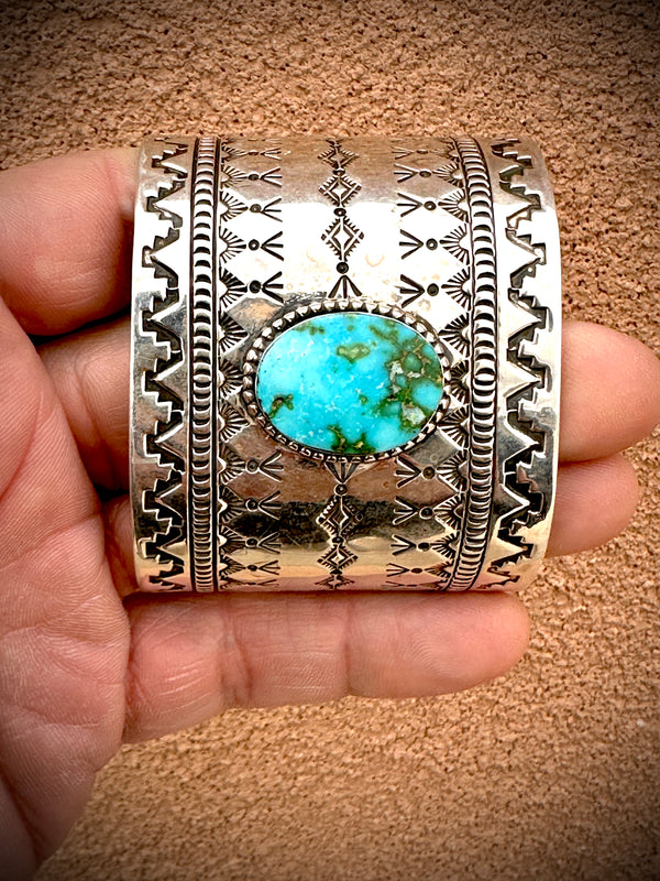 Wide Open Spaces Turquoise Cuff