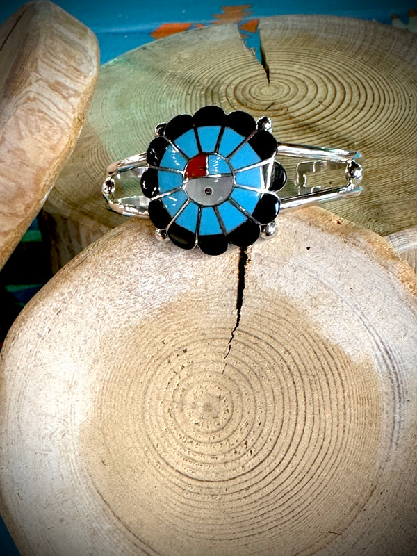 Zuni Sunface Cuff