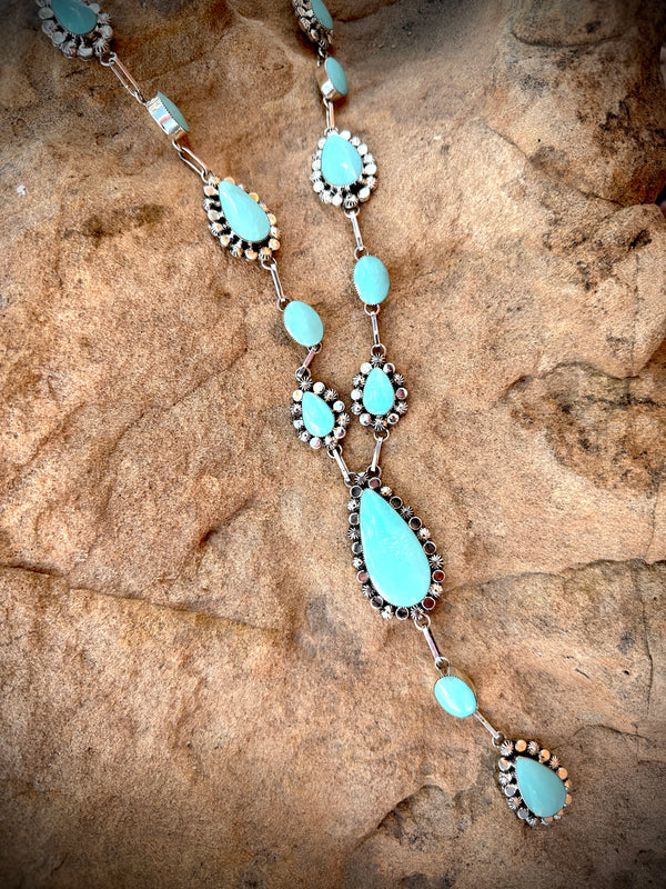 Makes You Want To Sing Out Loud Lariat Necklace