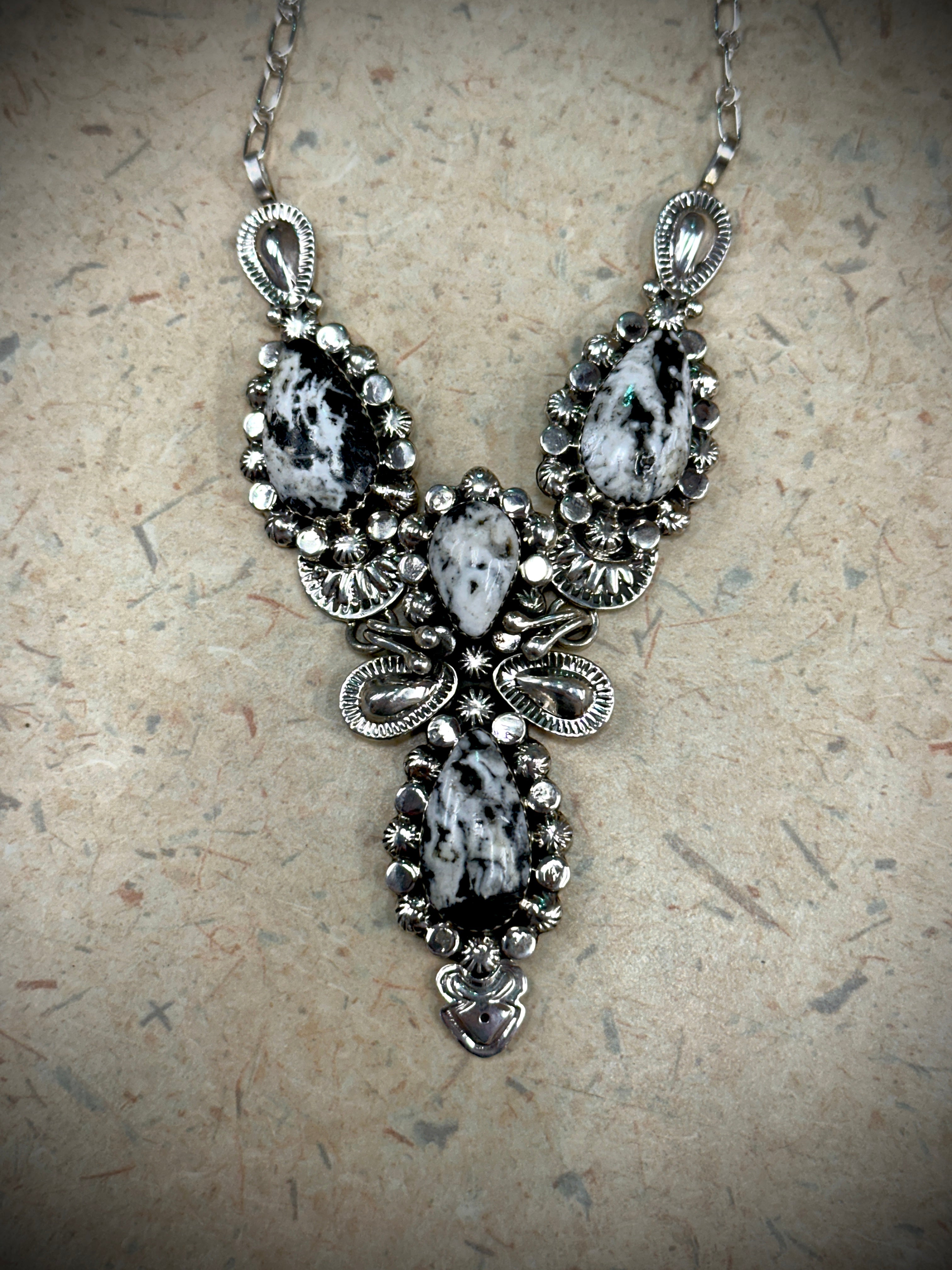 Because The Night White Buffalo Necklace