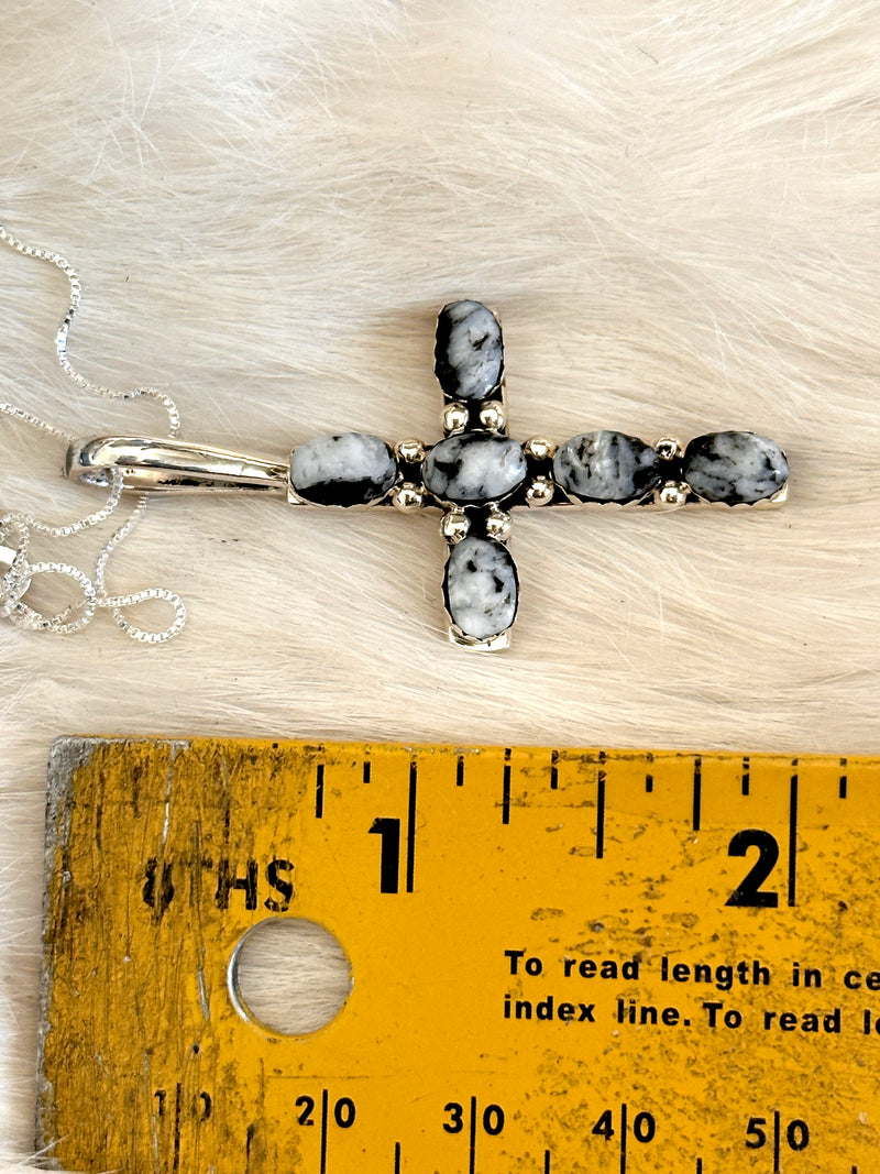 Faithful Intuition Cross Pendant