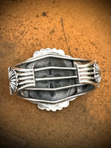 Sunshine of Your Love Sterling Silver Concho Cuff