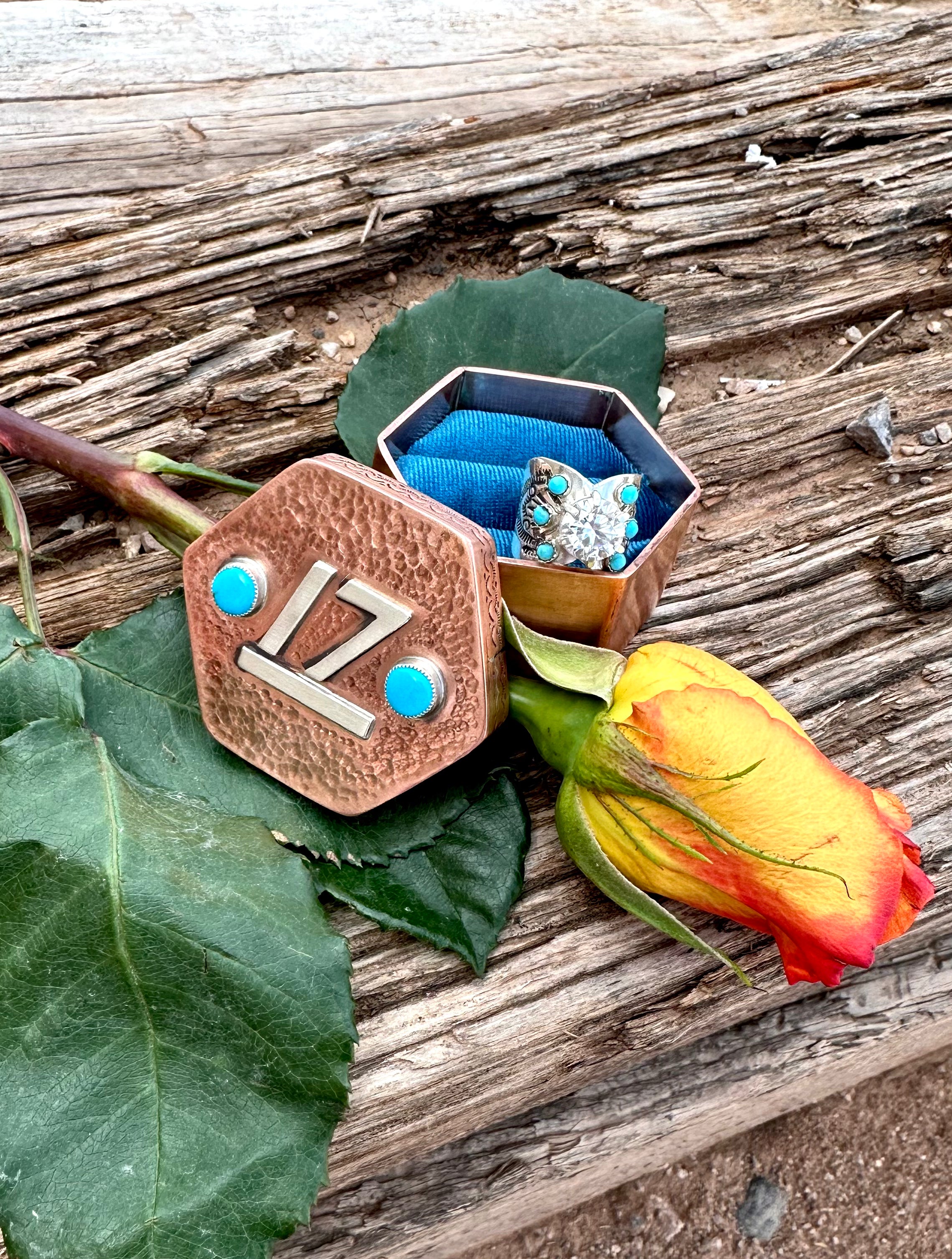 Custom Copper and Sterling Silver Box