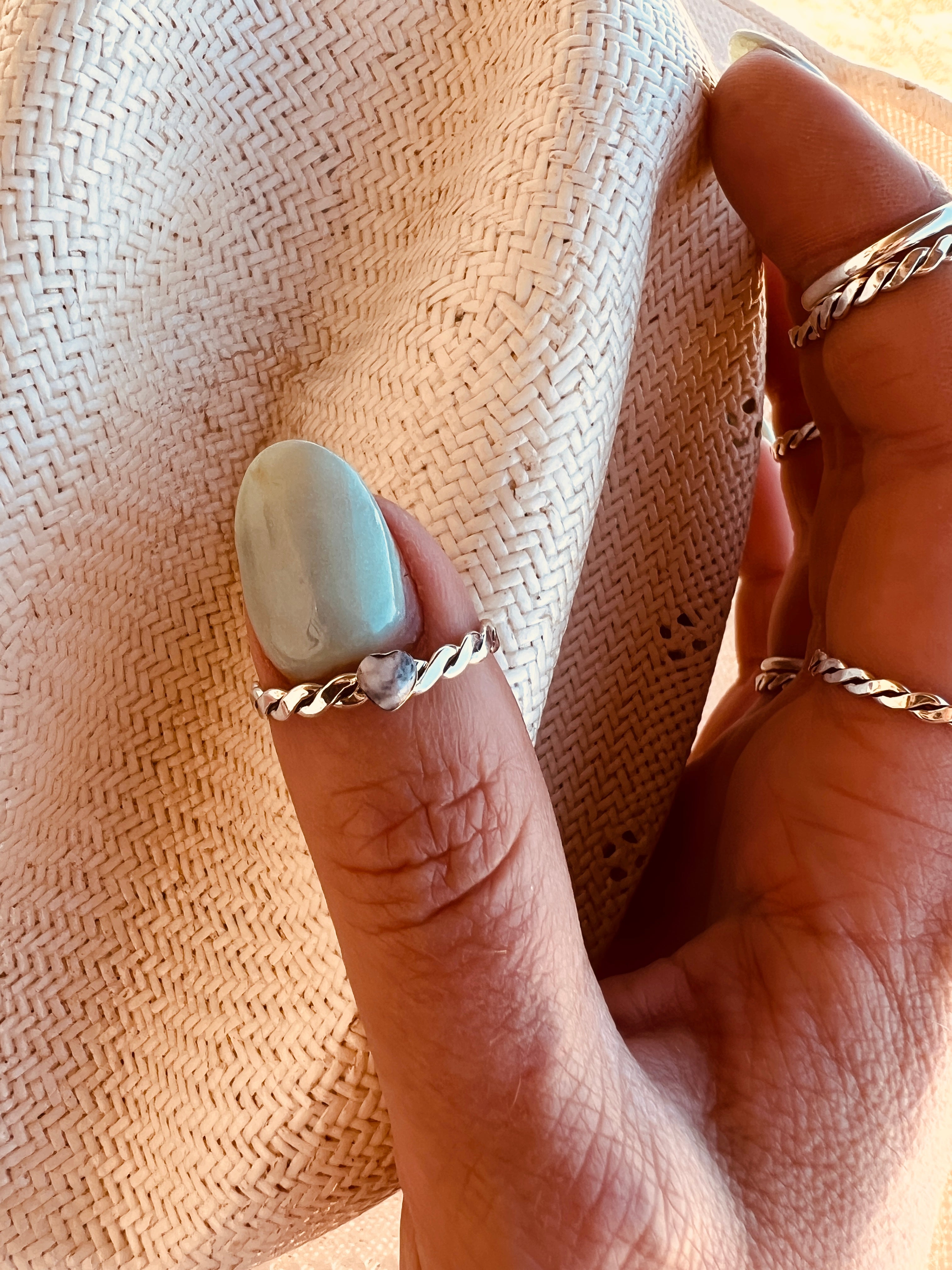 Twisted Heart Ring