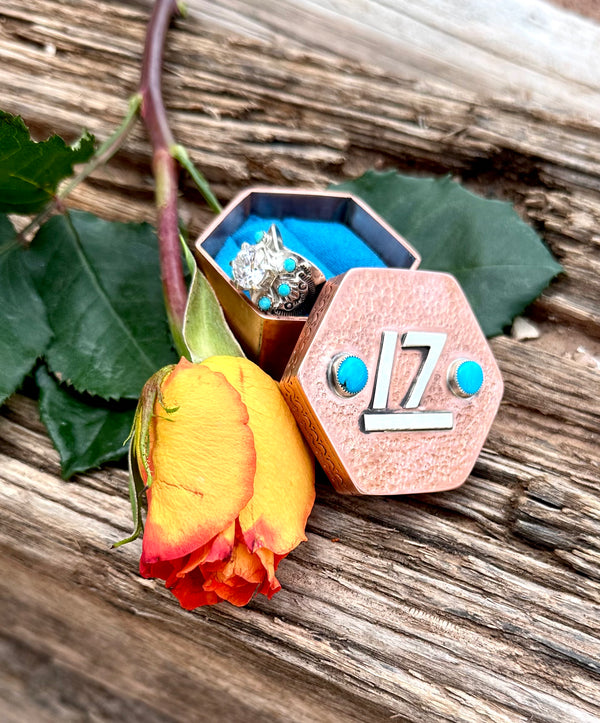 Custom Copper and Sterling Silver Box