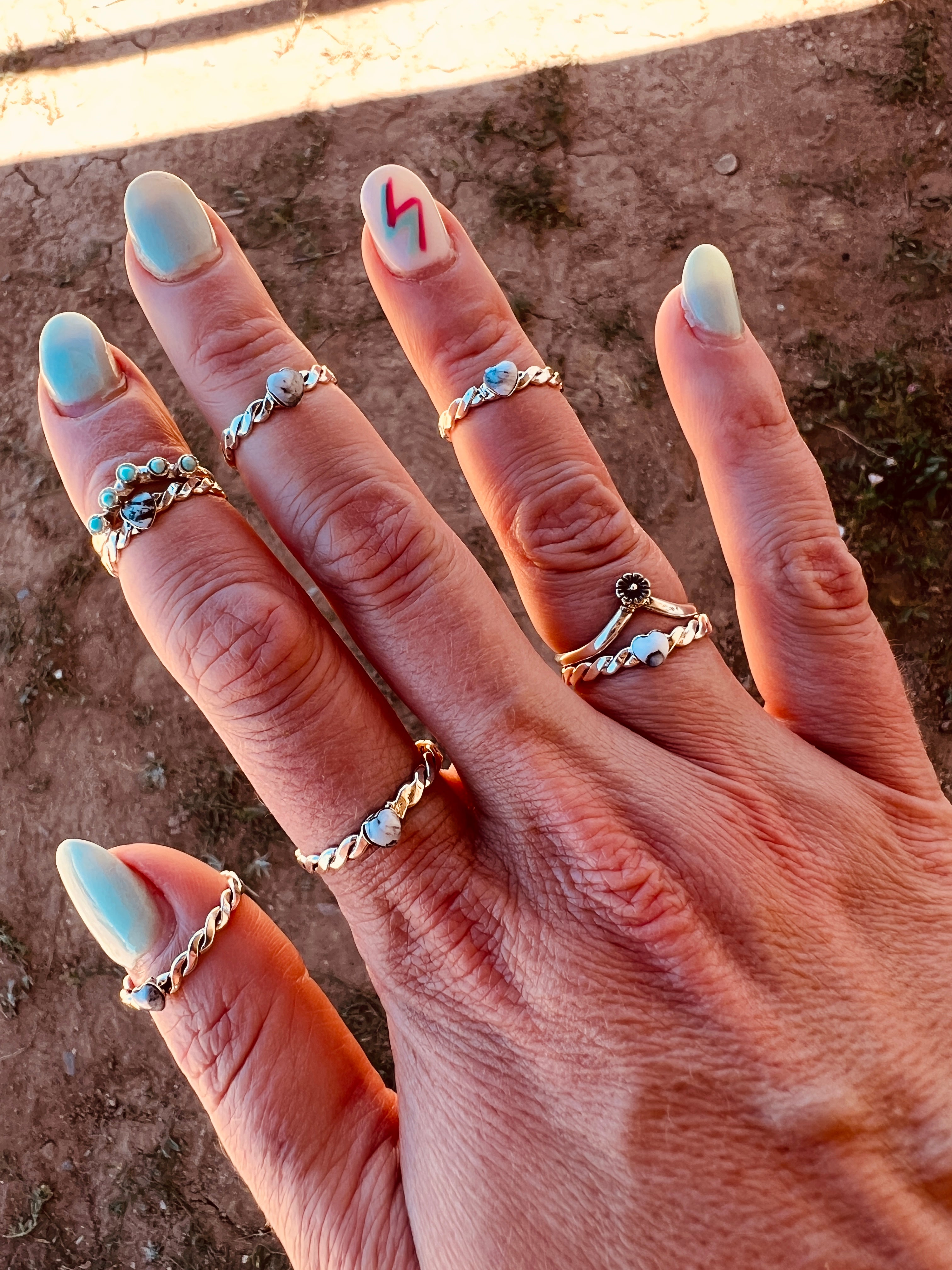 Twisted Heart Ring