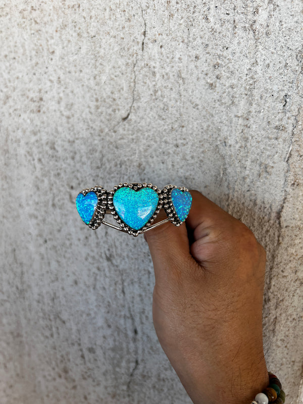 Barbie Heart Trio Cuff ✨