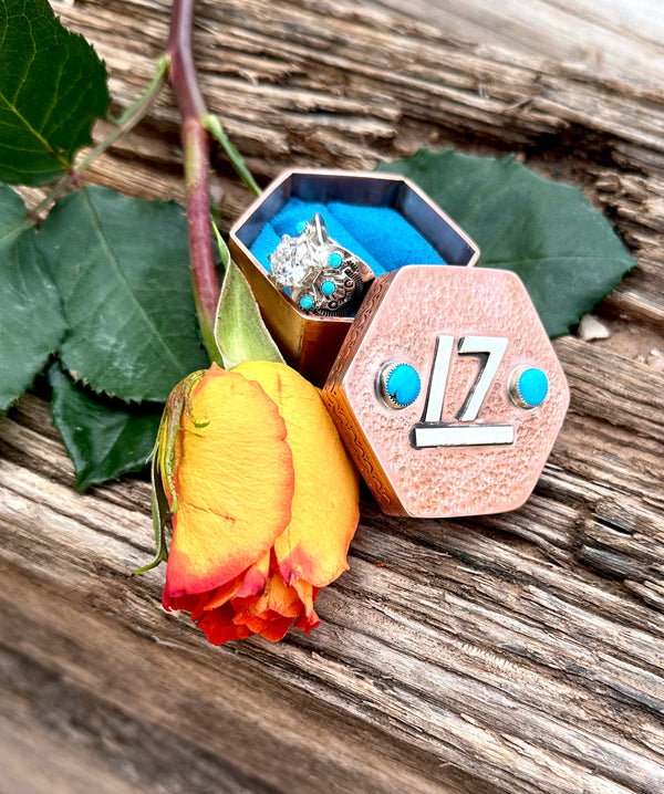 Custom Copper and Sterling Silver Box