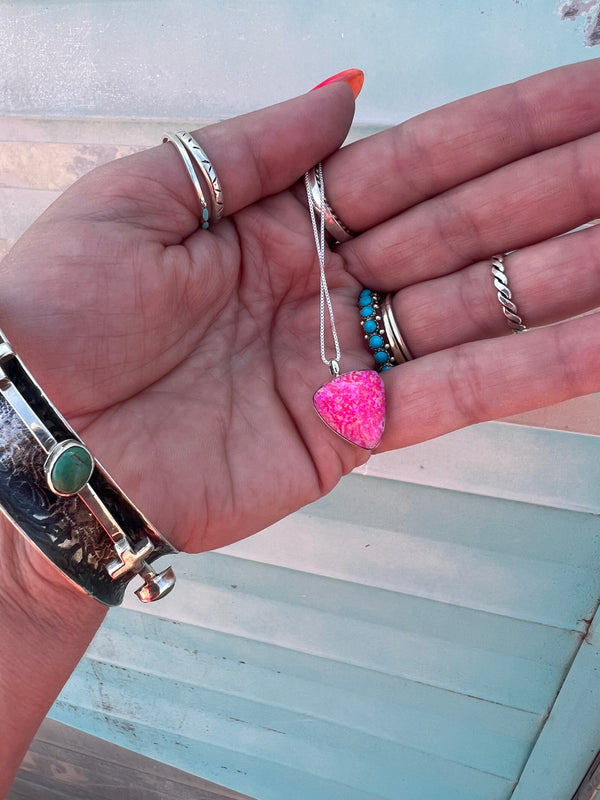 Triangle Barbie Doll Pendant