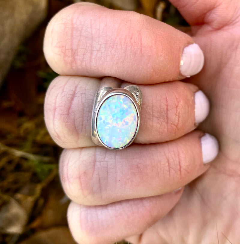 Dreaming of You Opal Ring from the Rogers Collection