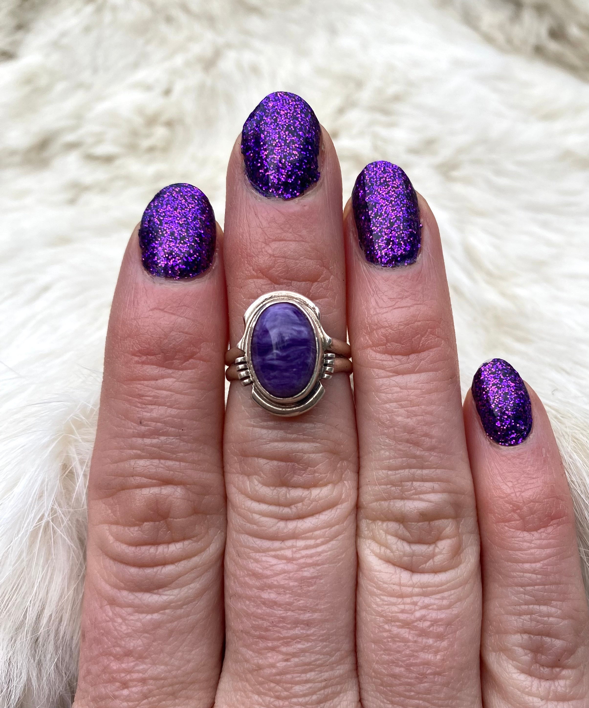 Purple Ocean Chariote Ring From The Rogers Collection