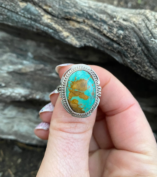 My World Nevada Turquoise Ring From The Rogers Collection