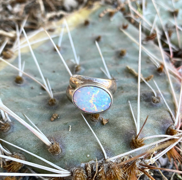 Dreaming of You Opal Ring from the Rogers Collection