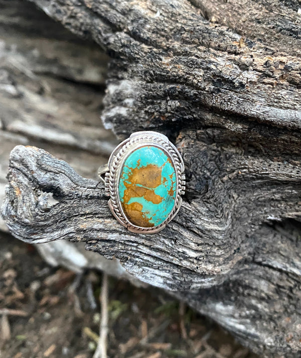 My World Nevada Turquoise Ring From The Rogers Collection