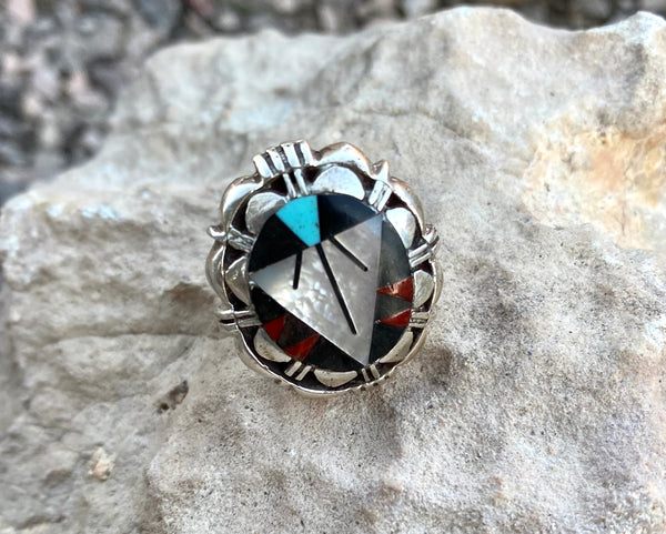 All Aligned Zuni Ring from the RogersCollection