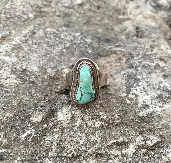 Moving Forward Nevada Turquoise Ring From The Rogers Collection