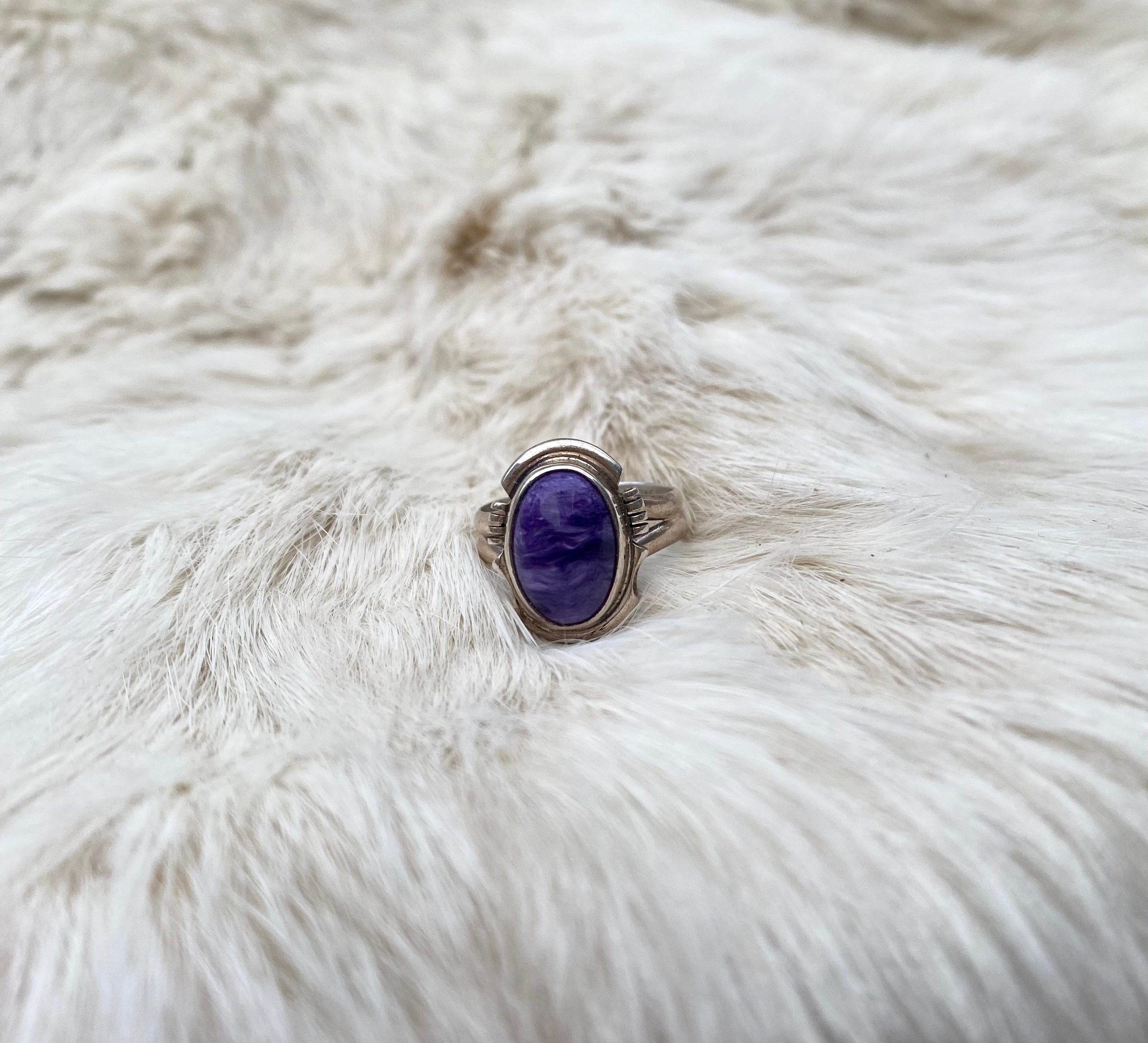 Purple Ocean Chariote Ring From The Rogers Collection