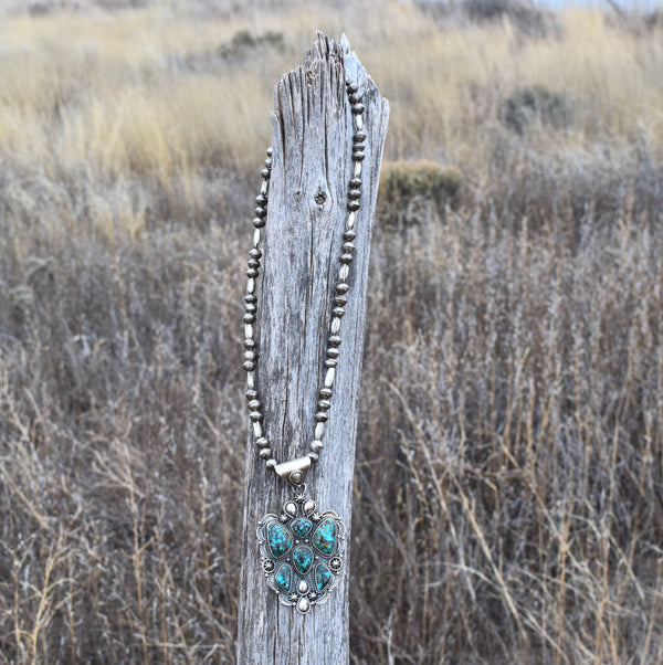 THE CEREMONIAL TURQUOISE MORPHO NECKLACE FROM THE RODGERS COLLECTION