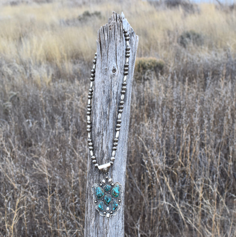 THE CEREMONIAL TURQUOISE MORPHO NECKLACE FROM THE RODGERS COLLECTION