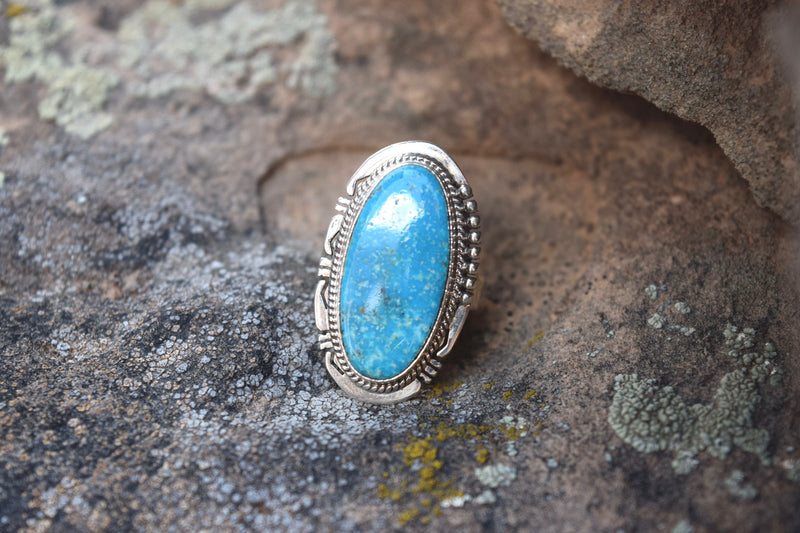 TURQUOISE MOUNTAIN CRAFTED RING FROM THE RODGERS COLLECTION