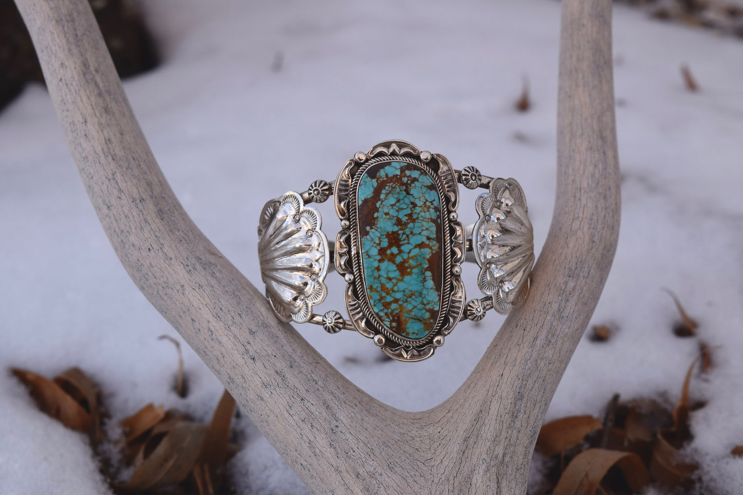 OVAL #8 TURQUOISE BRACELET FROM THE RODGERS COLLECTION