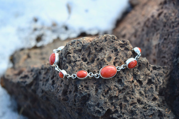 MEDITERRANEAN CORAL BRACELET FROM THE RODGERS COLLECTION
