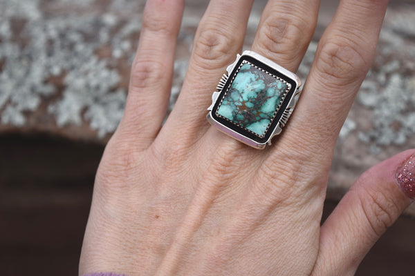 SQUARE CRAFTED RING FROM THE RODGERS COLLECTION