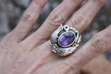 AMETHYST ANGEL RING FROM THE RIDGERS COLLECTION