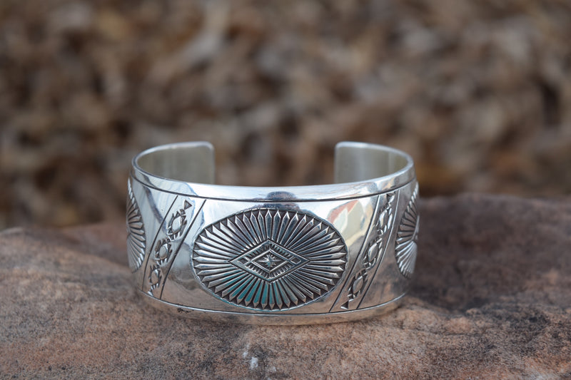 CONCHO STAMPED BRACELET FROM THE RODGERS COLLECTION
