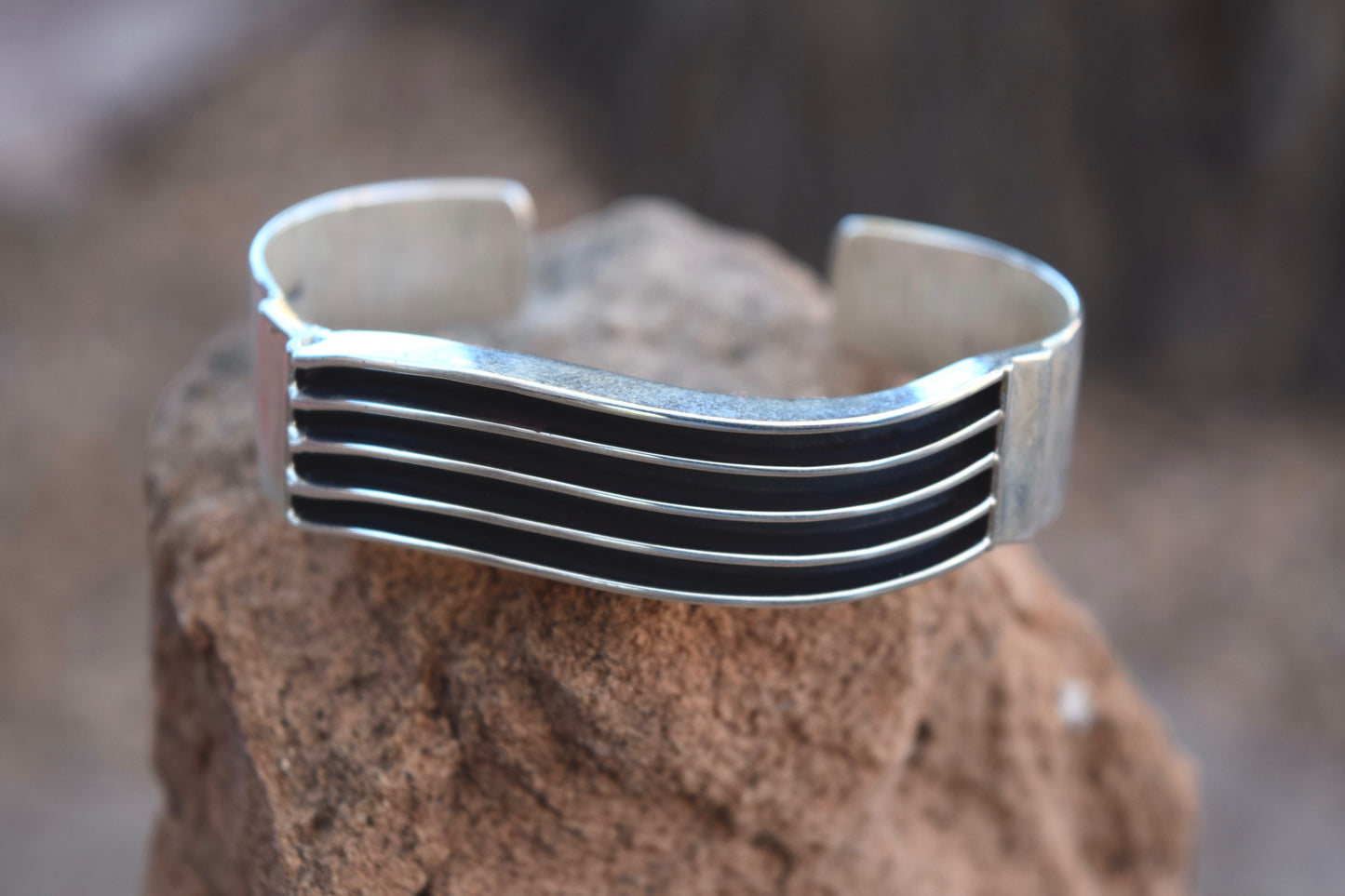 FOUR LAYER WAVE BRACELET FROM THE RODGERS COLLECTION