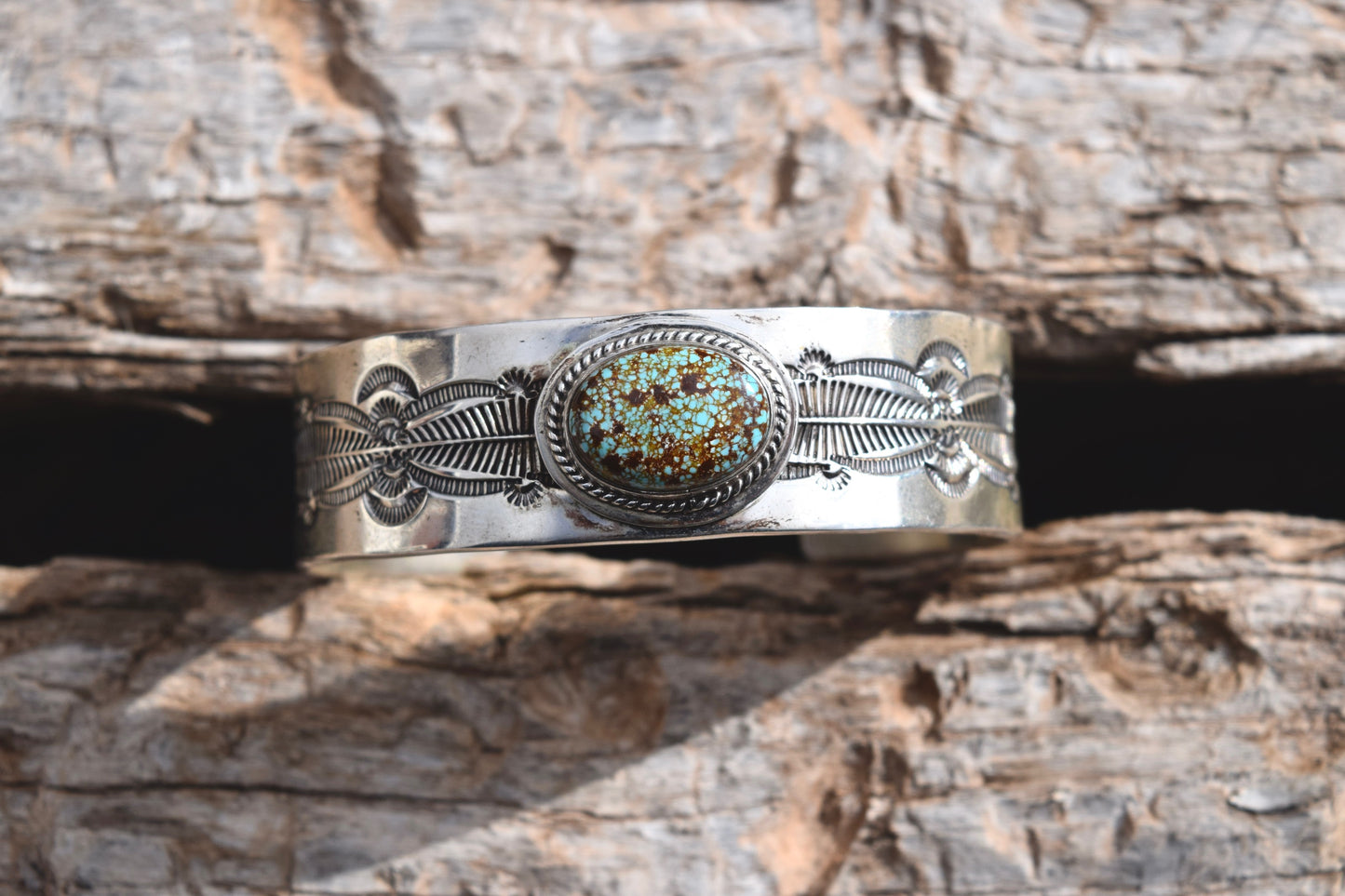 ROYSTON CENTER STAMPED BRACELET FROM THE RODGERS COLLECTION