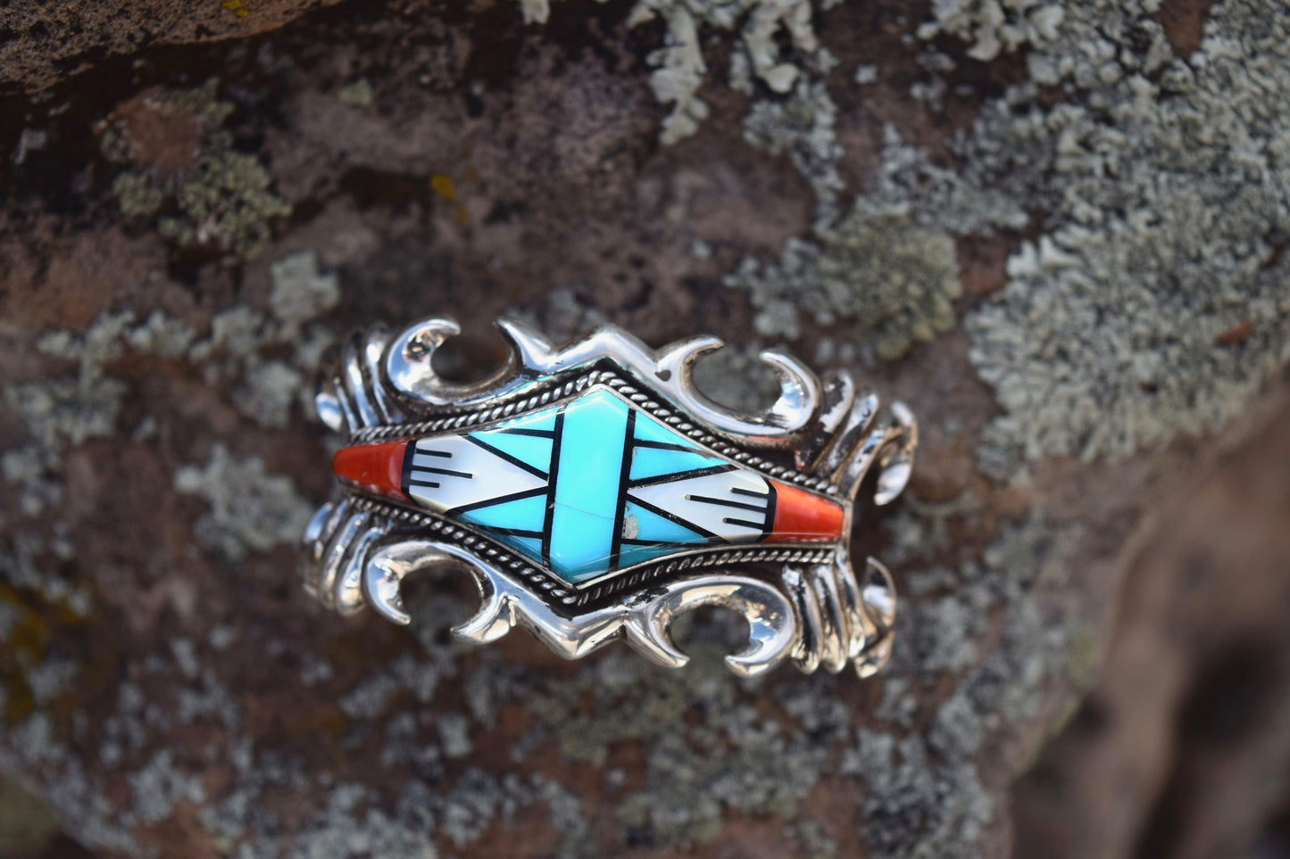 MULTICOLOR INLAY BRACELET FROM THE RODEGRS COLLECTION