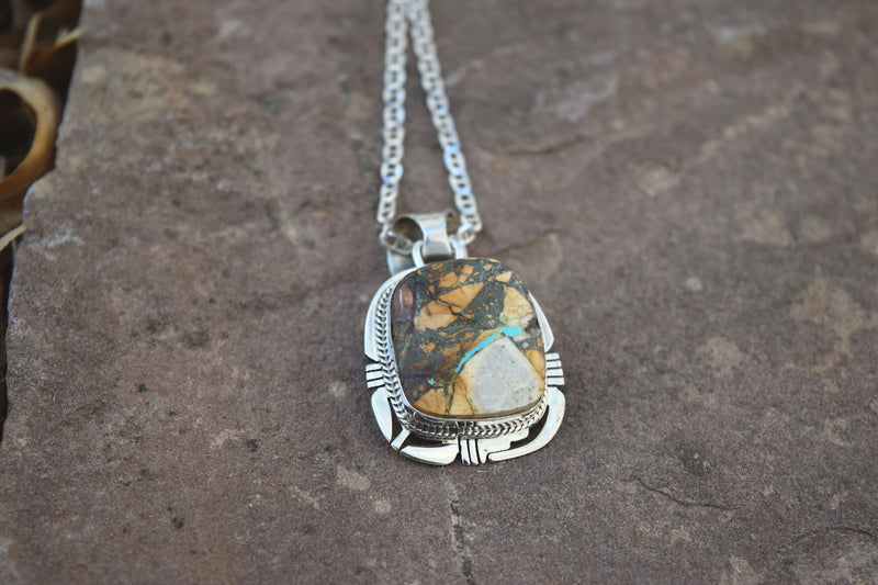THE BOULDER BLOCK NECKLACE FROM THE RODGERS COLLECTION