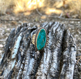 Powerhouse Kingman Turquoise Ring From The Rogers Collection
