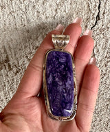 Deep Violet Pendant from the Rodgers Collection