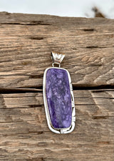 Deep Violet Pendant from the Rodgers Collection