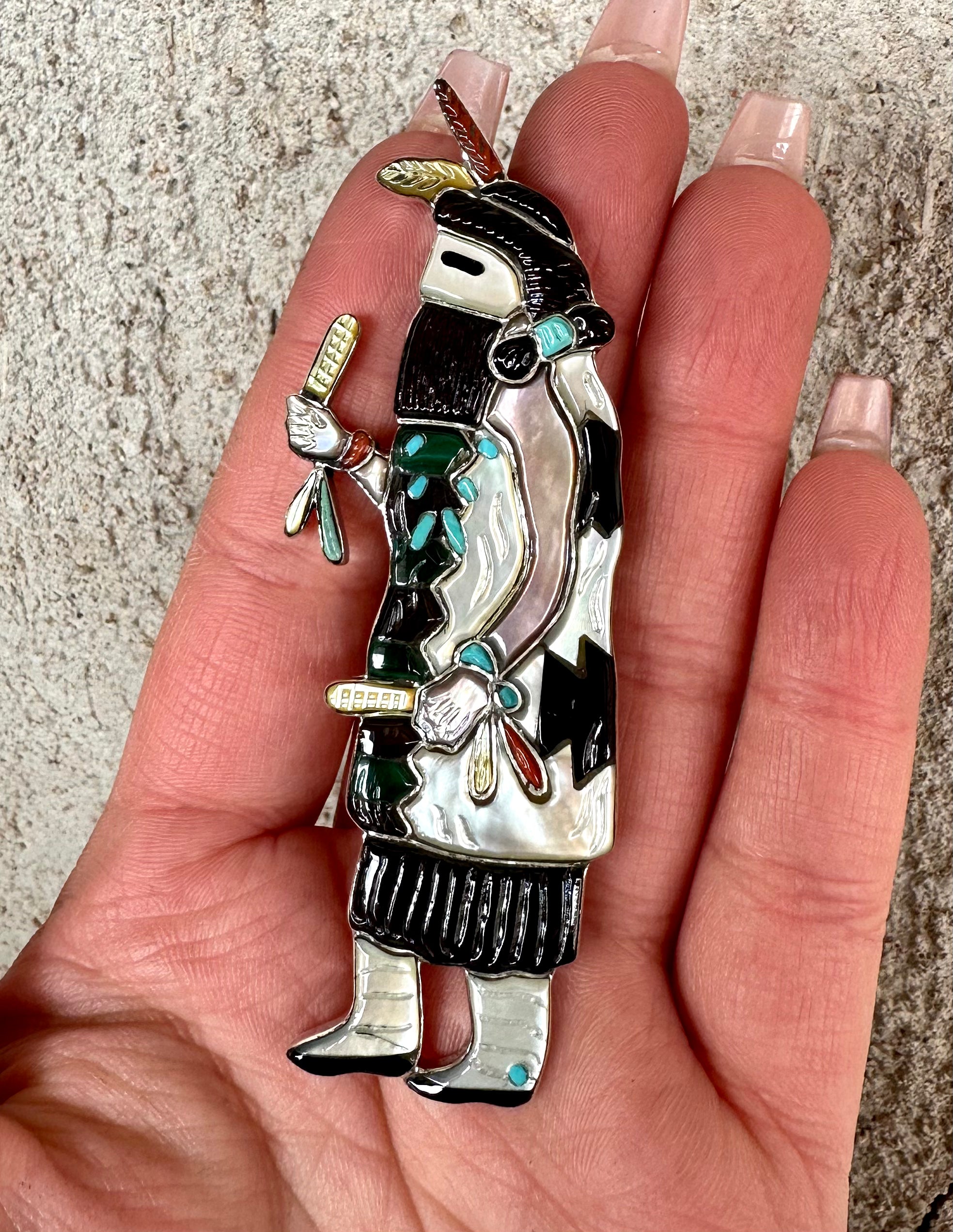 Zuni Corn Maiden Katchina from the Rodgers Collection