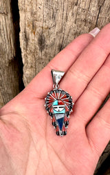 Zuni Sun Face from the Rodger Collection