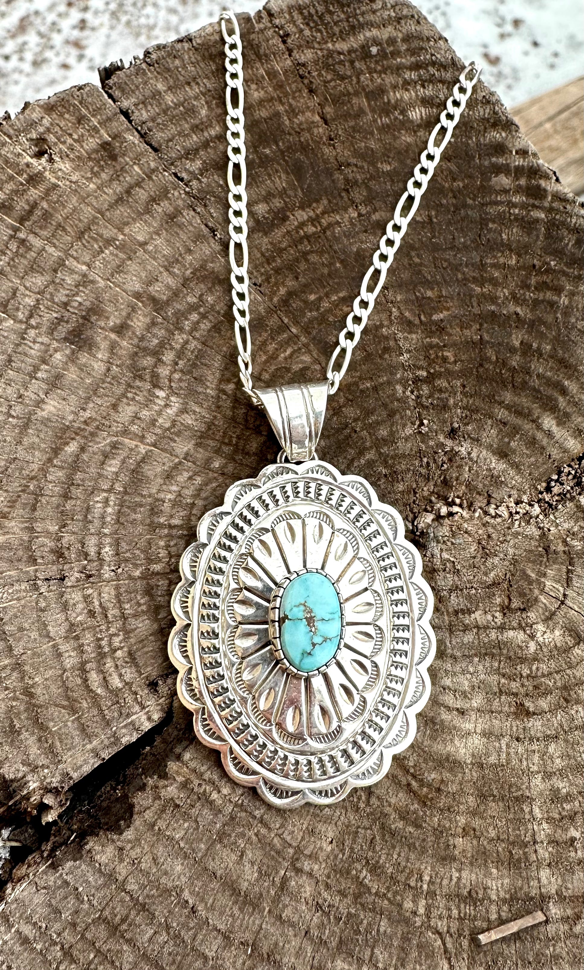 Dry Creek Single Stone Necklace from the Rodgers Collection