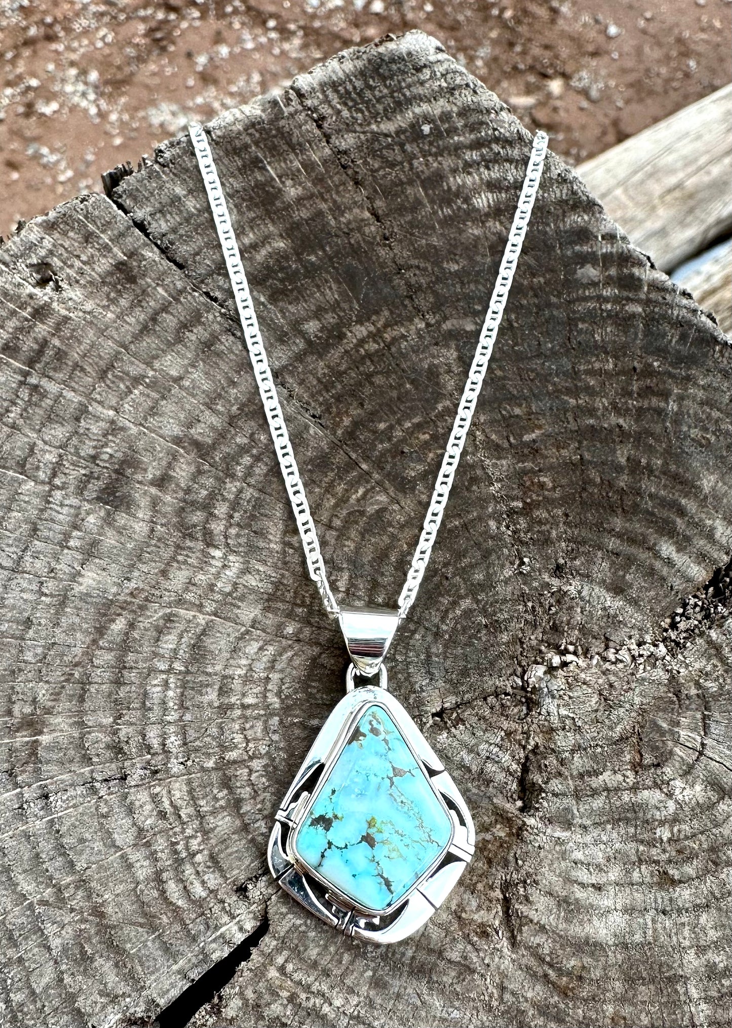 Diamond Dry Creek Stone Necklace
