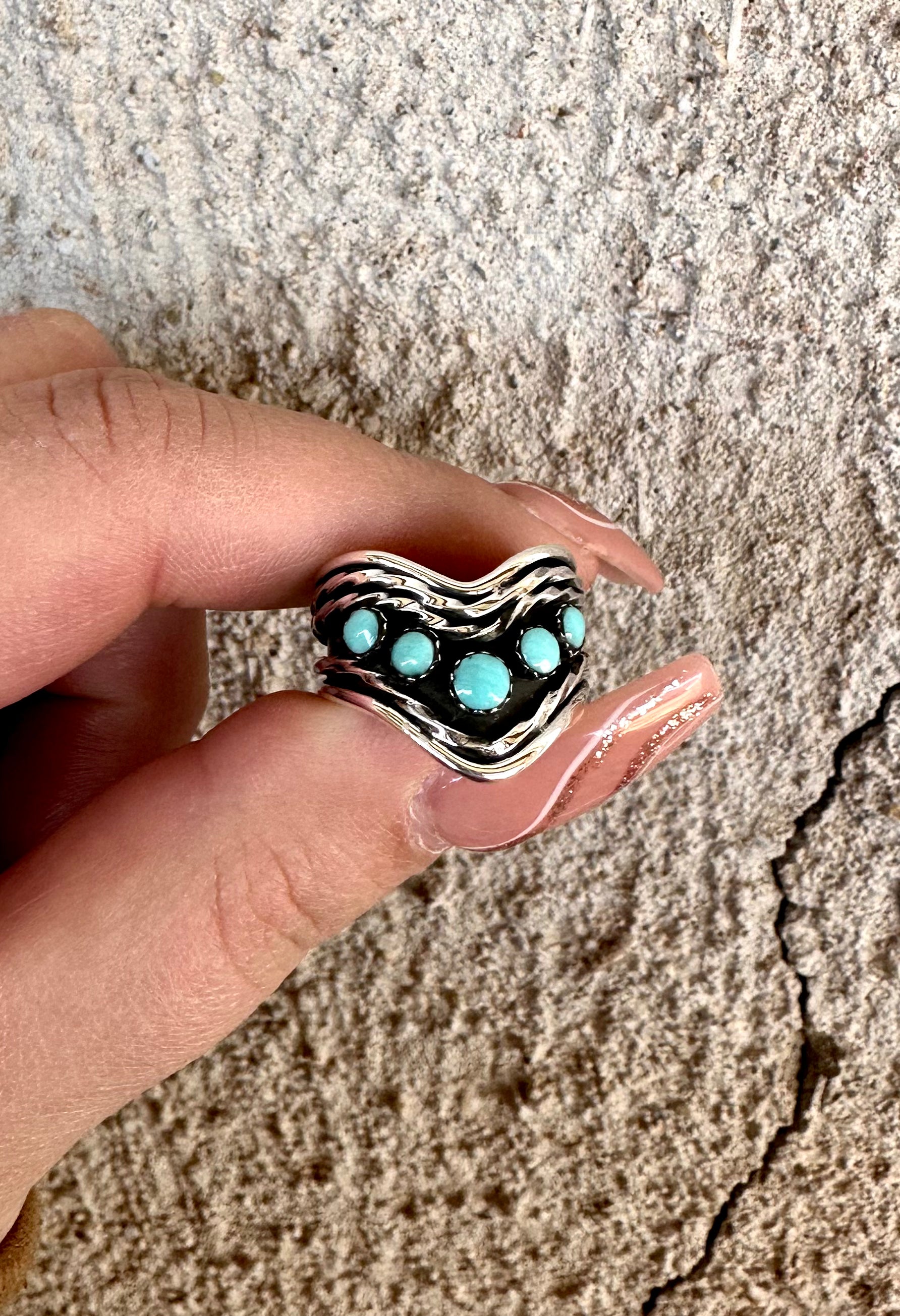 The Contemporary Chevron Ring