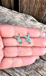 Hey Miss Buckle Bunny Earrings