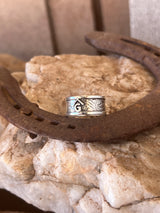 Custom Initial or Brand Engraved Ring