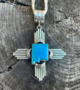 New Mexico Zia Symbol Pendant