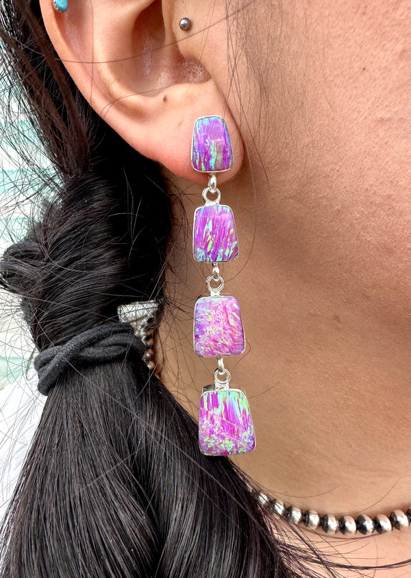 We're All in PINK Barbie Earrings