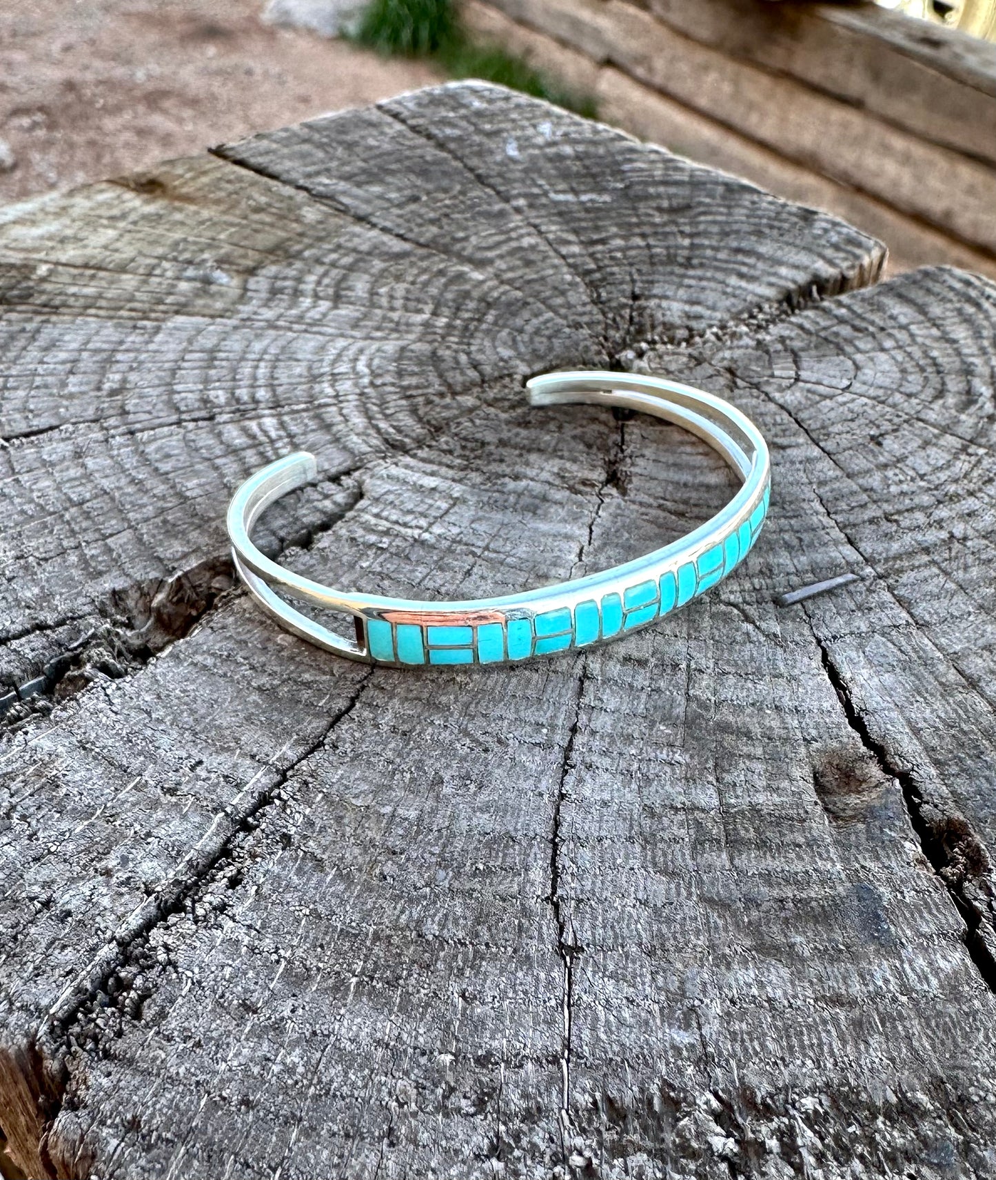 Stunning Contemporary Turquoise Cuff
