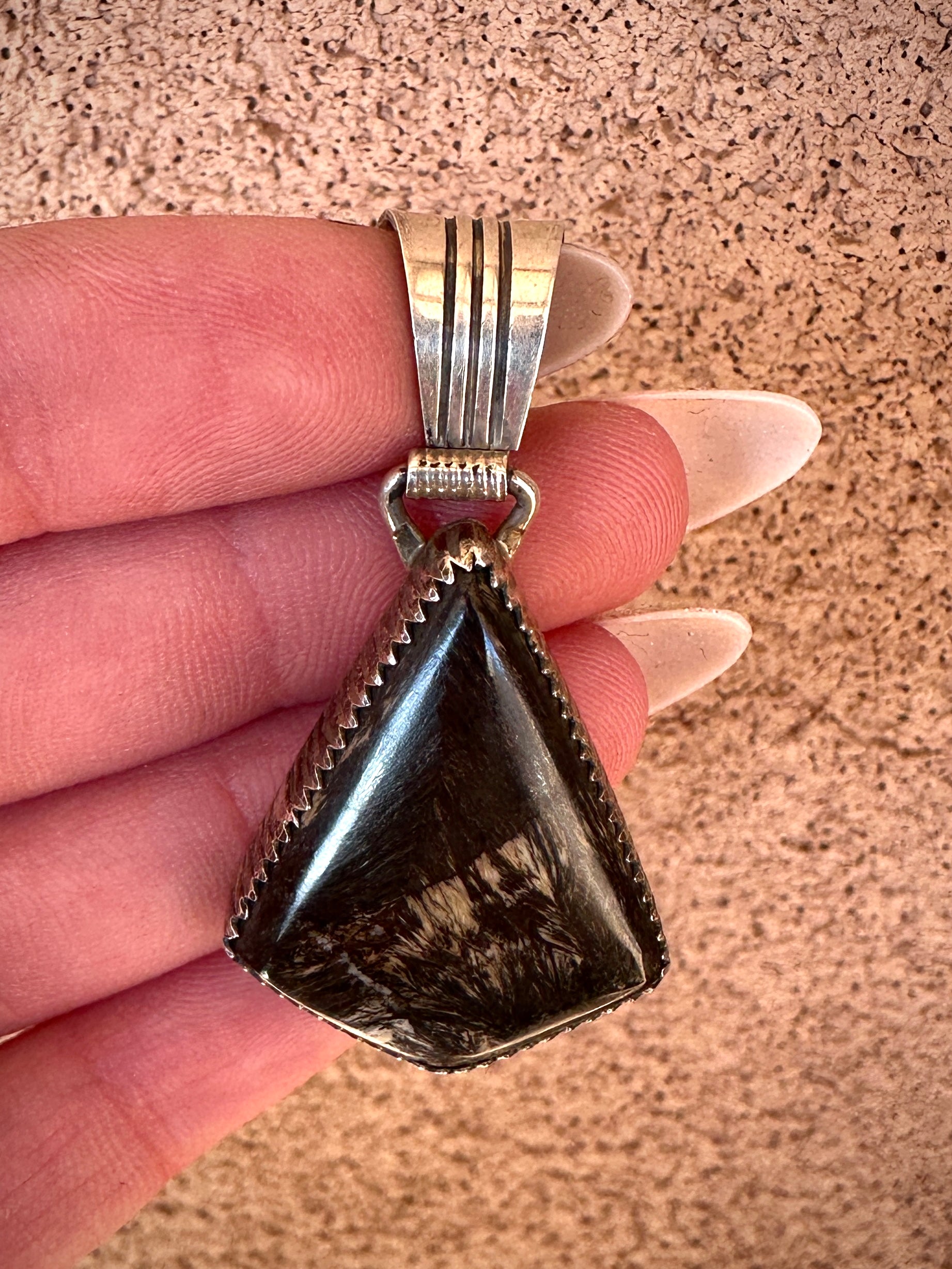 Midnight Drop Pendant from Rodgers Estate