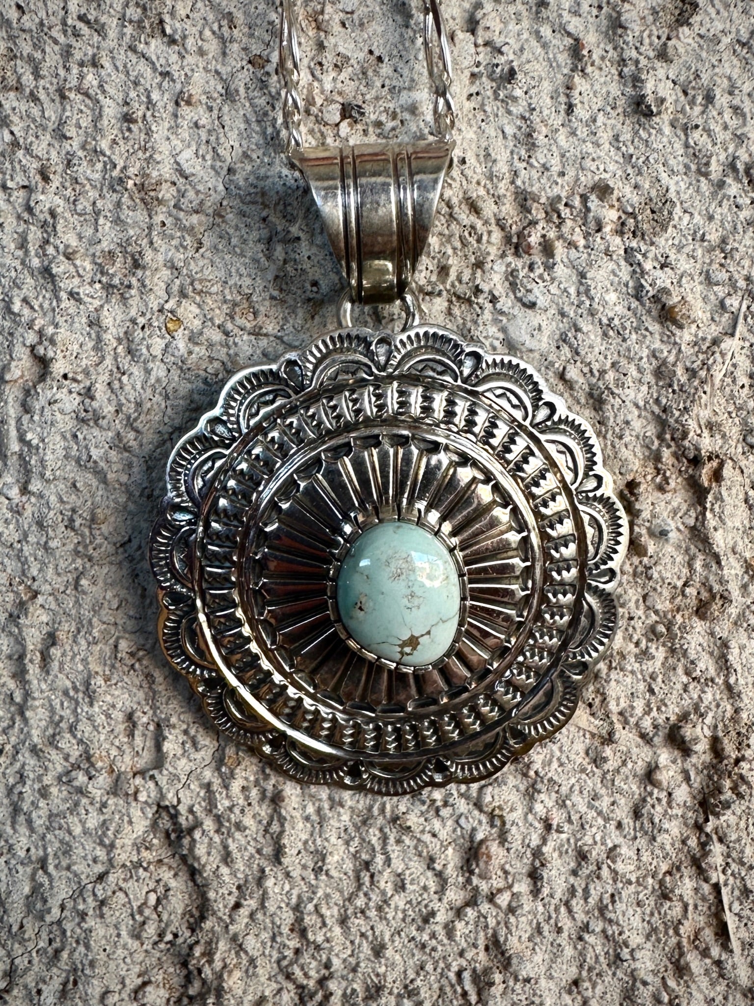 Single Stone Dry Creek Necklace from the Rodgers Collection