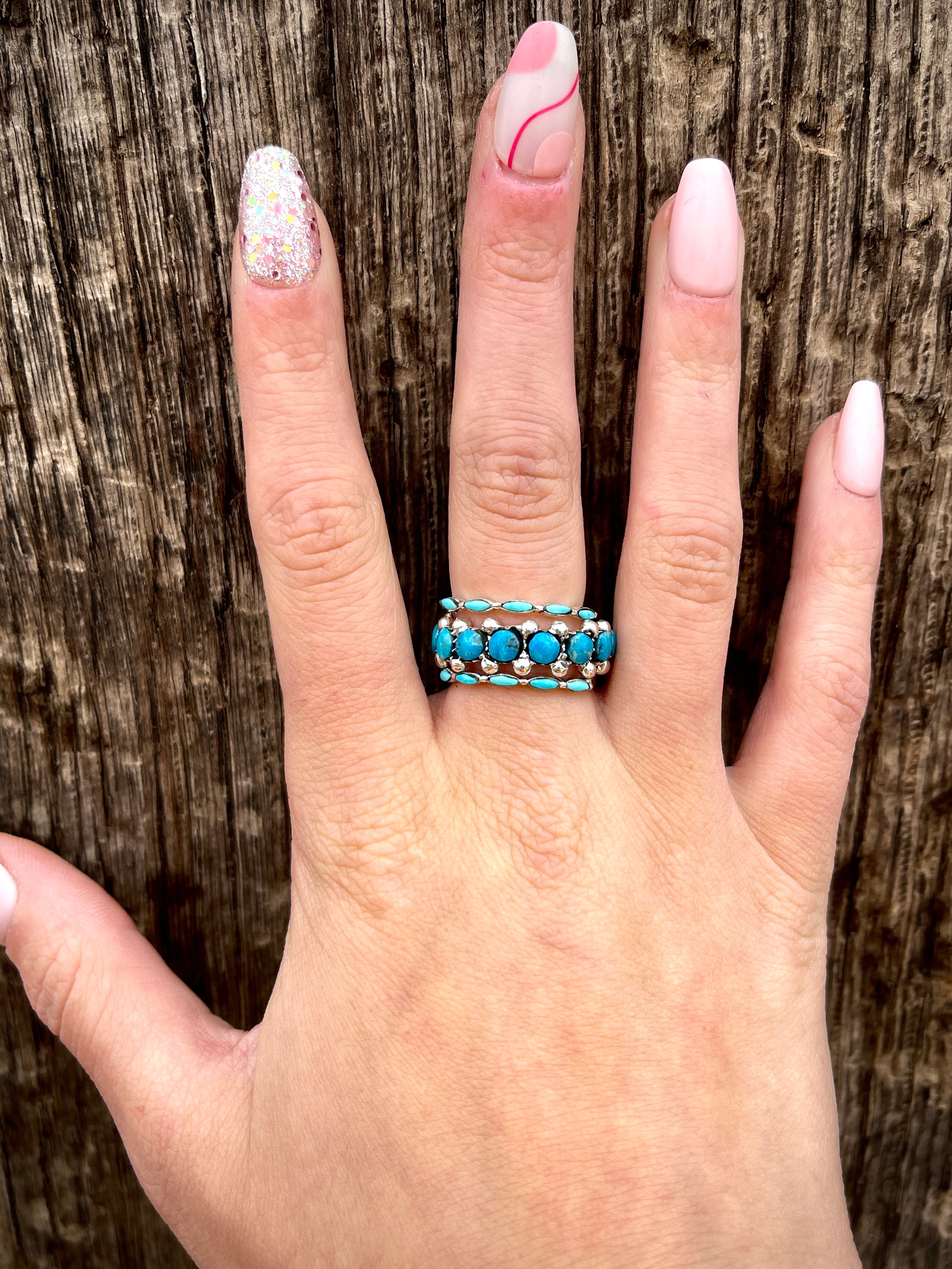 Chaco Original 5 Stone Thin Ring