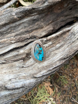 Nevada Turquoise Ring From The Rogers Collection